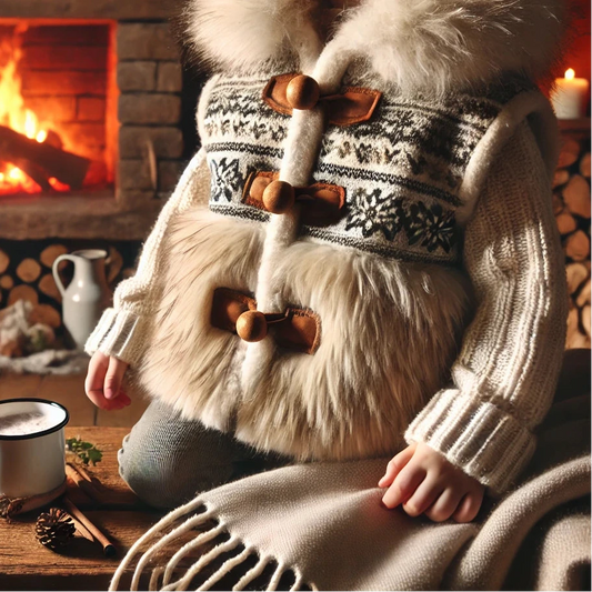 Gilet de berger "Le Douillet Hivernal" ❄️🧸