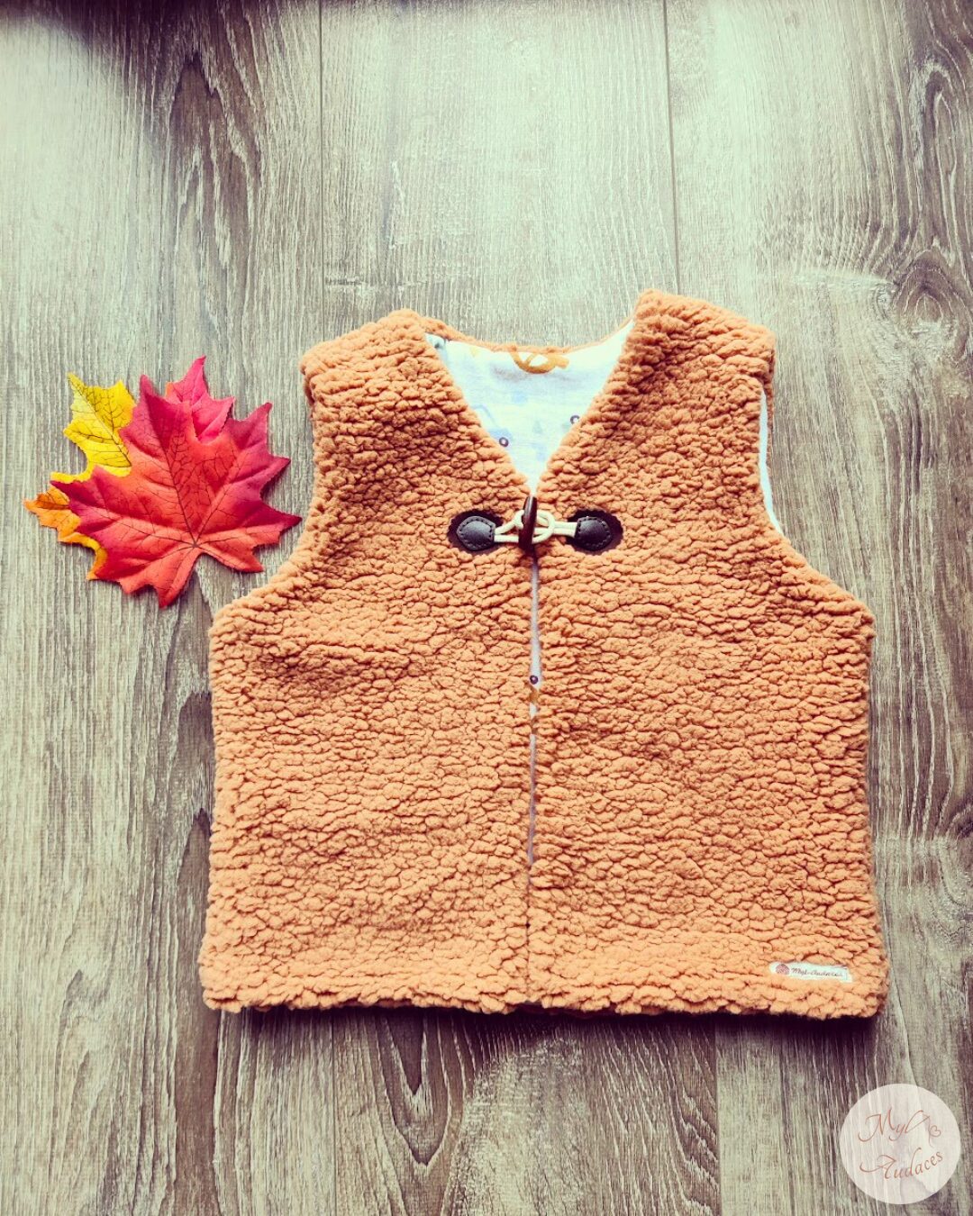 Gilet de Berger Enfant - Sherpa Cassonade – Image 8